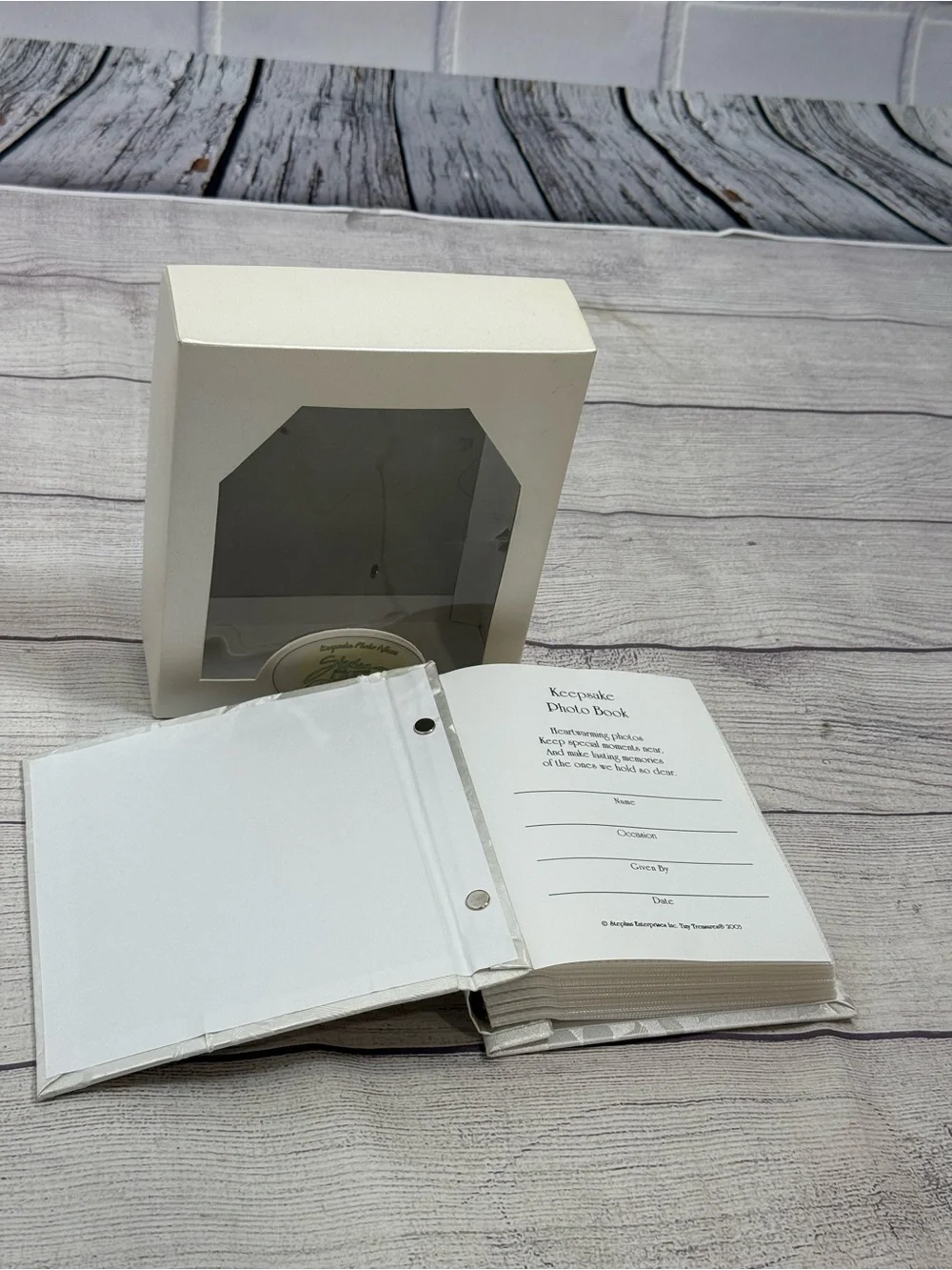 Tiny Treasures First Communion Keepsake Photo Album Holds 100 Photos
